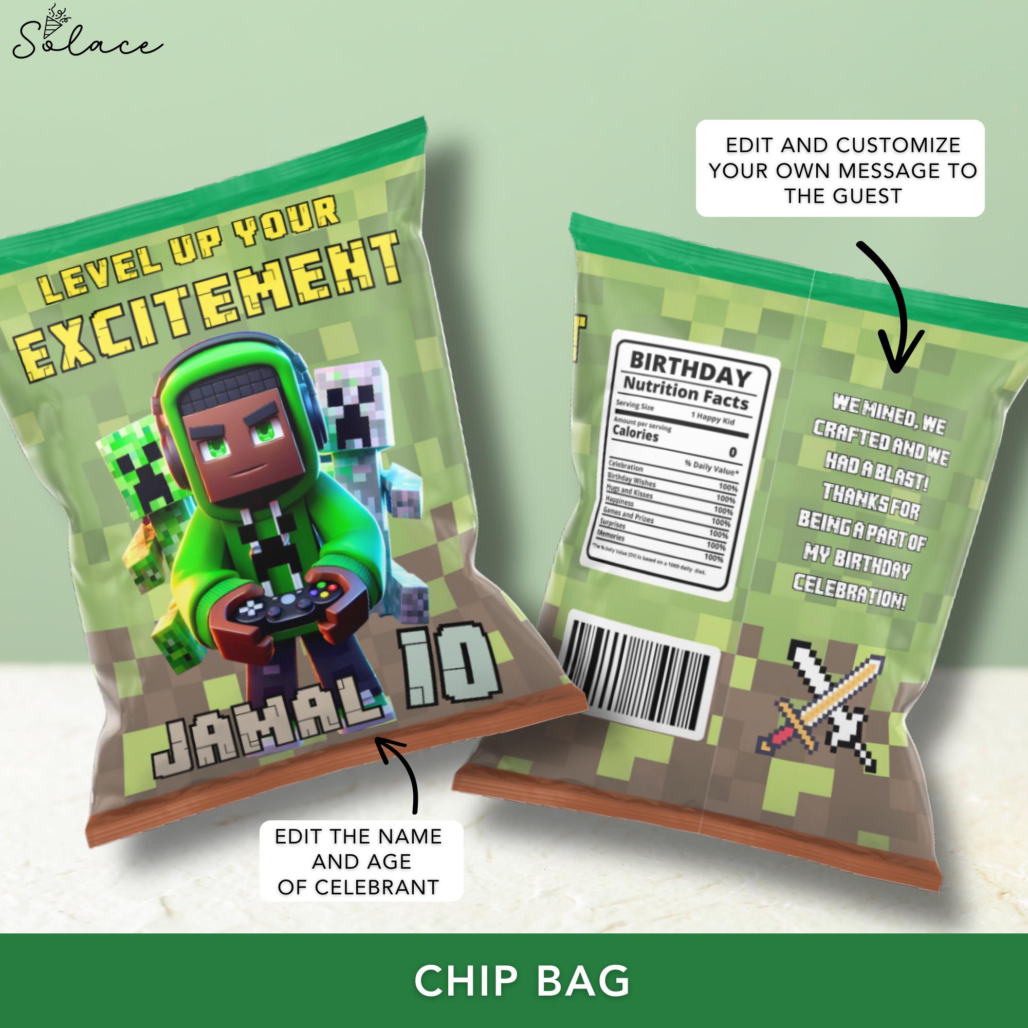 Minecrafter DIY Party Bundle (Digital)
