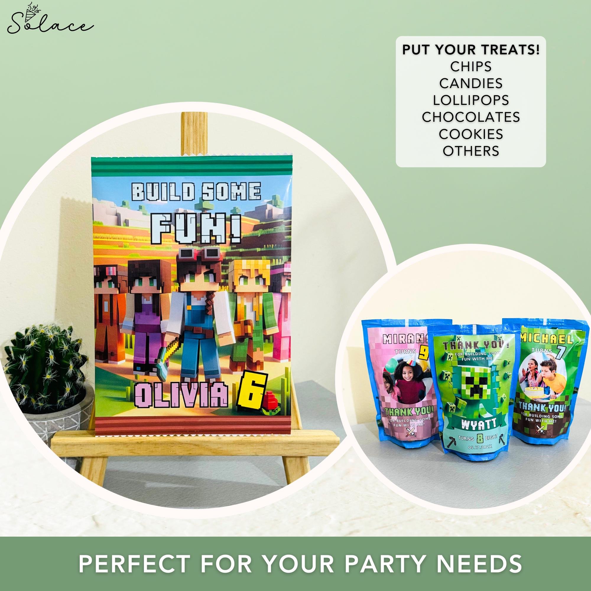 Gamer Themed Printable Favor Set