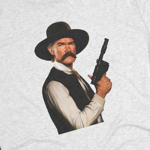 Han Solo Tombstone Movie | Unisex Tri-Blend Crew Tee | Gwiezdne Wojny | Tombstone | Val | Nowość | 2025 | Western | Kilmer | Urodziny | Dziki Zachód