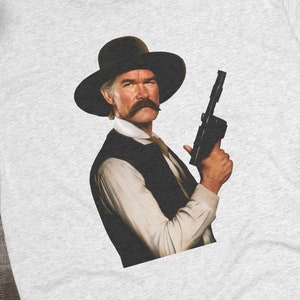 Han Solo Tombstone Movie | Unisex Tri-Blend Crew Tee | Gwiezdne Wojny | Tombstone | Zabawa | Nowość | 2025 | Lato | Prezent | Prezent urodzinowy | Dziki Zachód