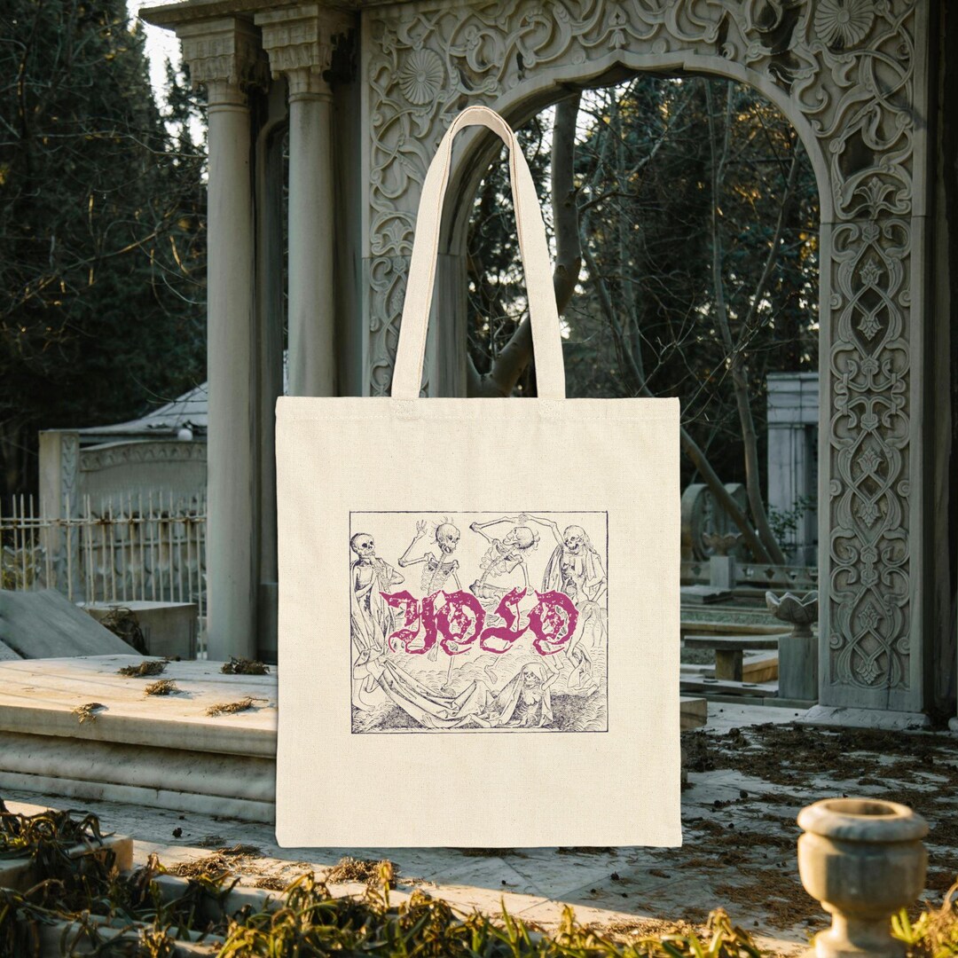 YOLO Cotton Canvas Tote Bag - You Only Live Once, Party, Celebrate ...
