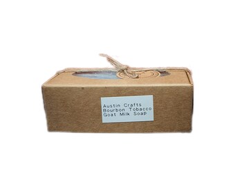 Bourbon Tobacco Bar Soap