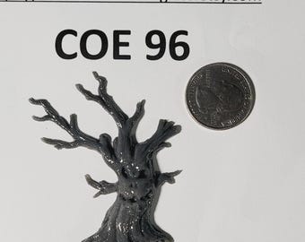 COE96 Spooky Face Bare Gray Tree/Glass Freeze and Fuse