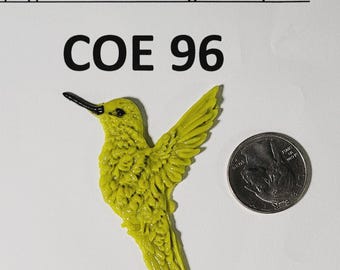 COE96 Hummingbird/  Glass Freeze and Fuse