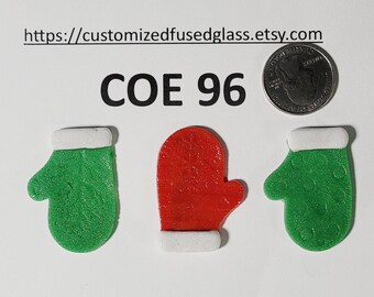 COE 96 Mittens / 3 Item Bundle / Freeze and Fuse Glass