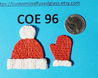 COE 96 Mittens and Hat/ 2 Item Bundle / Freeze and Fuse Glass