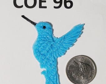 COE96 Hummingbird/  Glass Freeze and Fuse