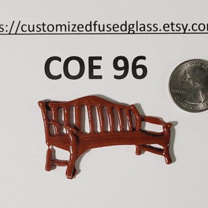 COE 96 Bench/ 1 Item / Freeze and Fuse Oceanside Glass