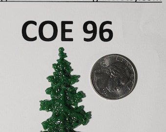 COE96 Evergreen Tree /  Glass Freeze and Fuse