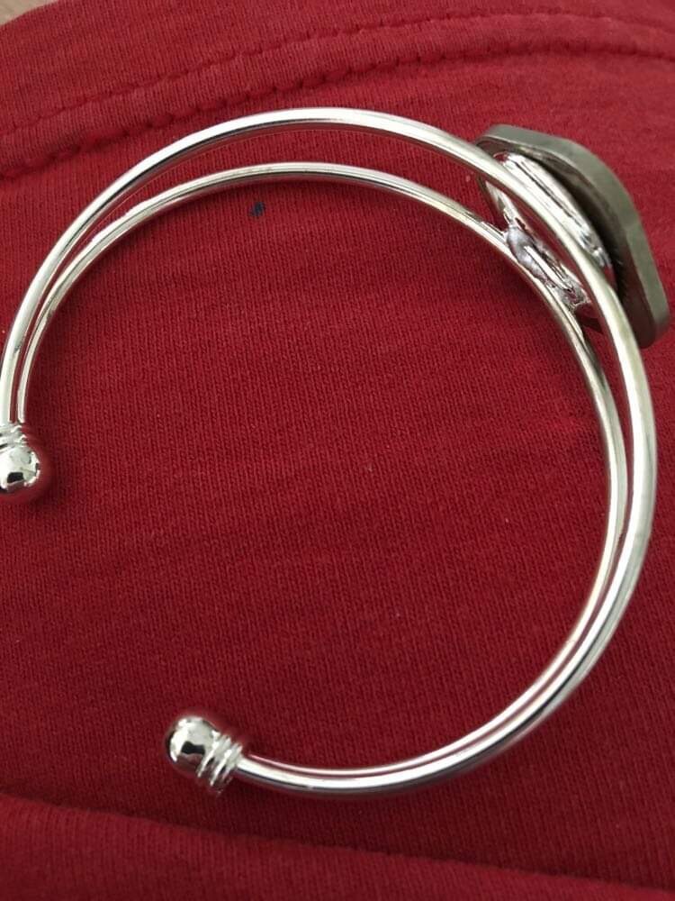 Bangle Cuff Bracelet Made With a Genuine Twenty Five Cent
