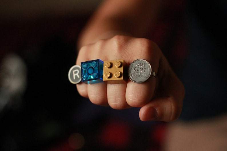 Blue Brick Adjustable Ring image 3