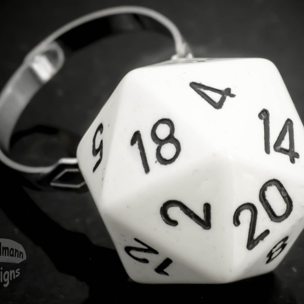 Ring - D20 Dice Adjustable