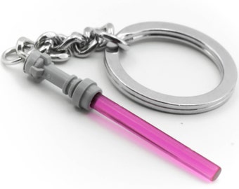 Light Saber Keychain Pink