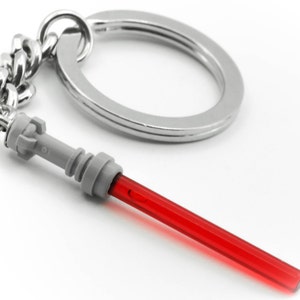 Red Light Saber Keychain image 1