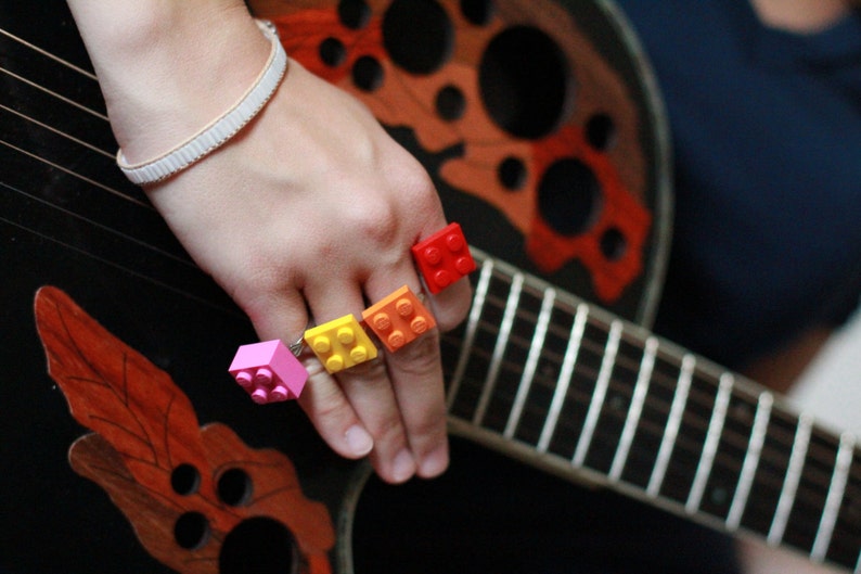 Blue Brick Adjustable Ring image 4