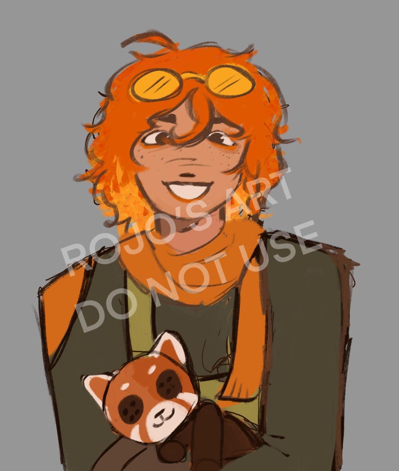 Bust Digital Art Commission Etsy