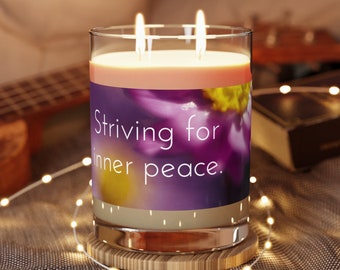 Inner peace candle