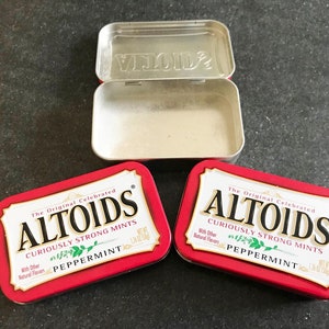 Supplies, Empty Altoid peppermint tins for customizing and other projects image 2