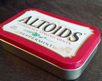 Supplies,  Empty Altoid peppermint tins for customizing and other projects