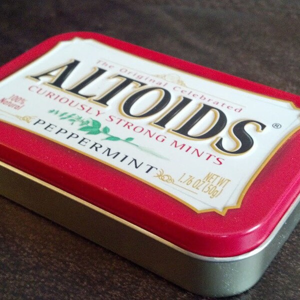 Supplies,  Empty Altoid peppermint tins for customizing and other projects
