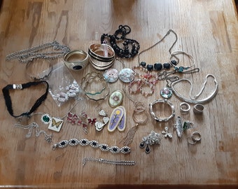 Clearance box of jewelry