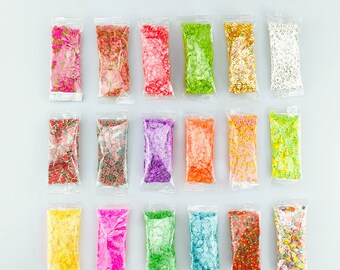 18 packs of Fruit Nail Slices DIY Crafts