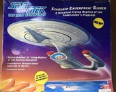 Starship Enterprise Glider - Star Trek The Next Generation, Playmates - Used