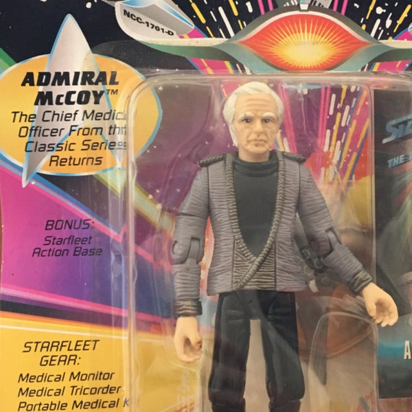 Admiral McCoy - Action Figure - Star Trek: The Next Generation, Playmates 1993