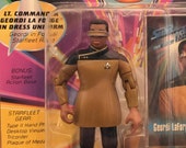 Lt. Commander Geordi LaForge Action Figure - Star Trek The Next Generation, Playmates 1993