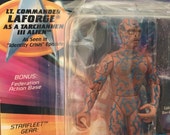 LaForge as a Tarchannen III Alien - Action Figure - Star Trek The Next Generation, Playmates 1993