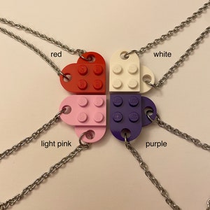 LEGO® Brick Heart Necklace image 3