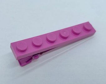 LEGO® Steine Dunkel Rosa Haarspange - Baustein Alligator Clip