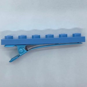 Pinza para el cabello azul mediana LEGO® Pinza de cocodrilo para bloques de construcción imagen 3