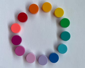 LEGO® Steine Regenbogen Steine für Schuhanhänger oder Haarspange Zubehör