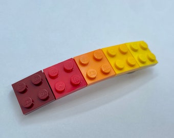 LEGO® Fall Barrette Large- Autumn Building Block Hair Clip