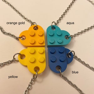 LEGO® Brick Heart Necklace image 4