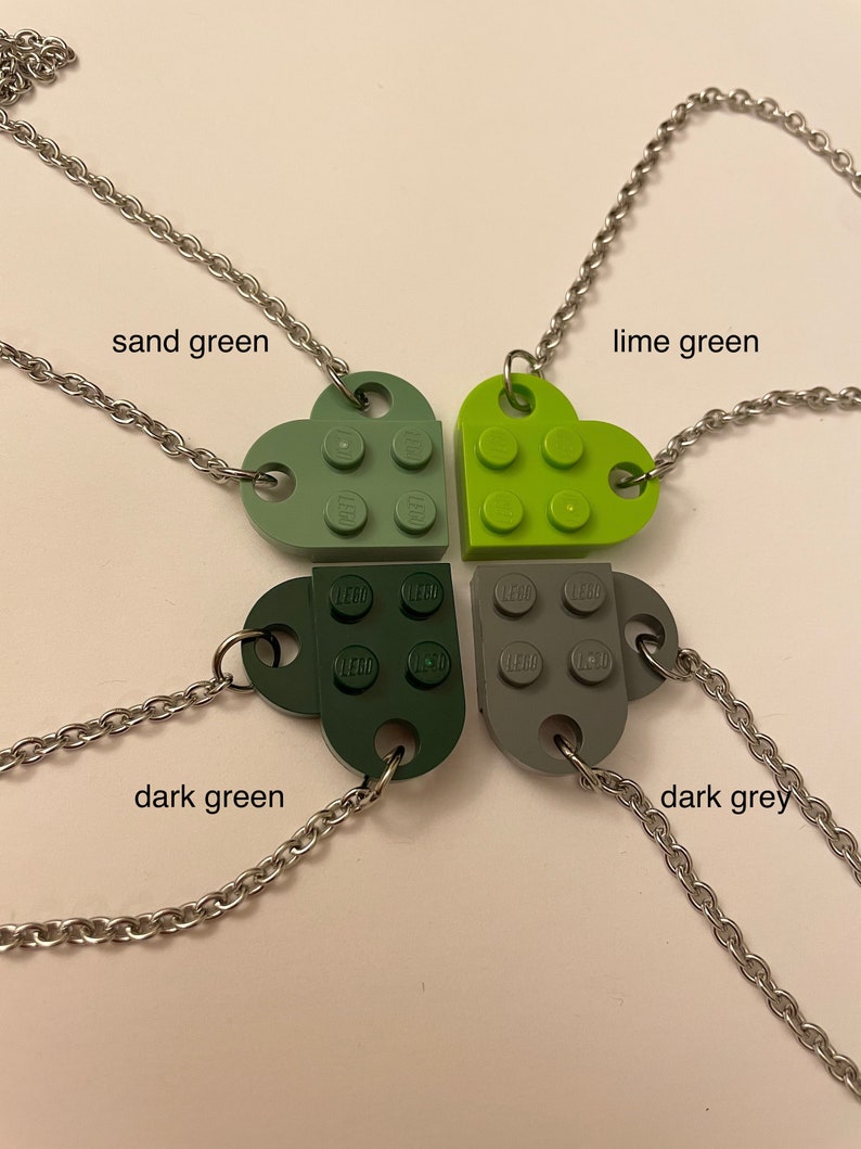 LEGO® Brick Heart Necklace image 5