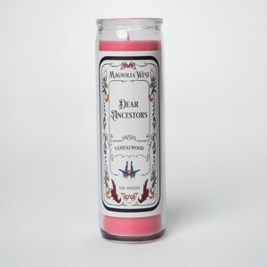 Dear Ancestors: Psycho-Spiritual Intentional Candle image 1