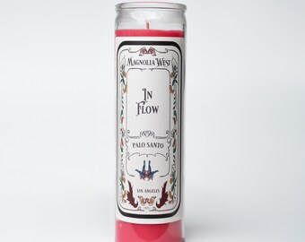 In Flow: Psycho-Spiritual Intentional Candle