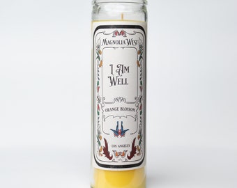 I Am Well: Psycho-Spiritual Intentional Candle