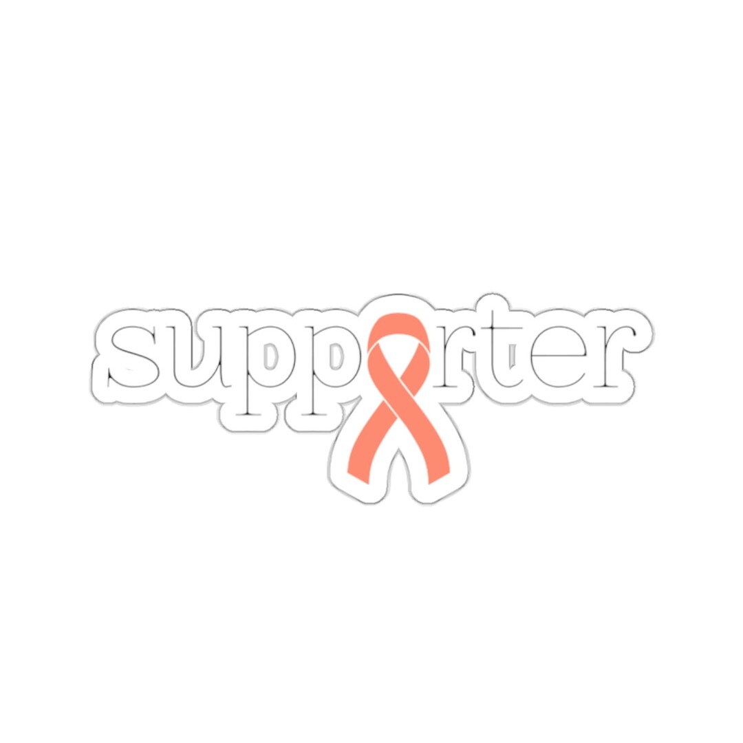 Supporter Uterine and Endometrial Cancer Survivor With Center Peach ...
