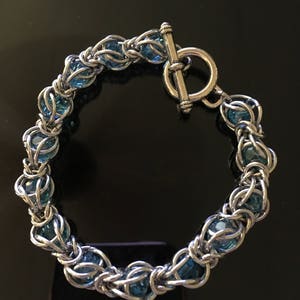 Captured Crystal Chainmaille Tutorial
