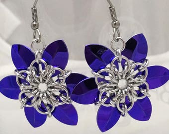 Tiny Scale Flower Chainmaille Tutorial