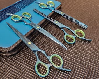 Blue chrome shear set