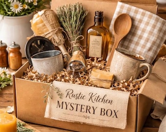Rustic Kitchen Mystery Box (Vintage to Modern)