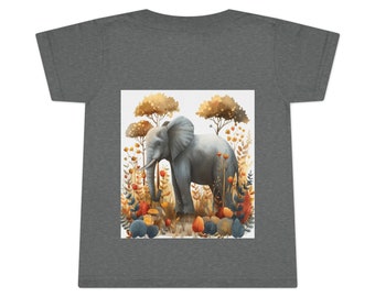 Jon Klassen & Oliver Jeffers Inspired: Pastel Safari Elephant Nursery Canvas