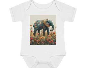 Pastel Safari Olifant Strandlaken - Luchtige Kinderkamer Jungle Art