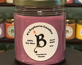 Candele profumate di soia