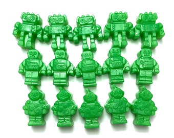 Robot Soap, Robot Party Favors, 15-piece set, Soap Favor, Artificial Intelligence, Kids Soap