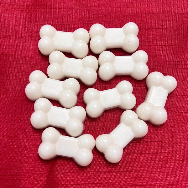 Mini Dog Bone Soap, 10 pieces, Party Favors, Gift for Dog Lovers